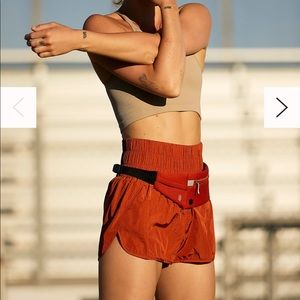 Free People (fp movement) The Way Home Shorts in color Cinnamon Sugar